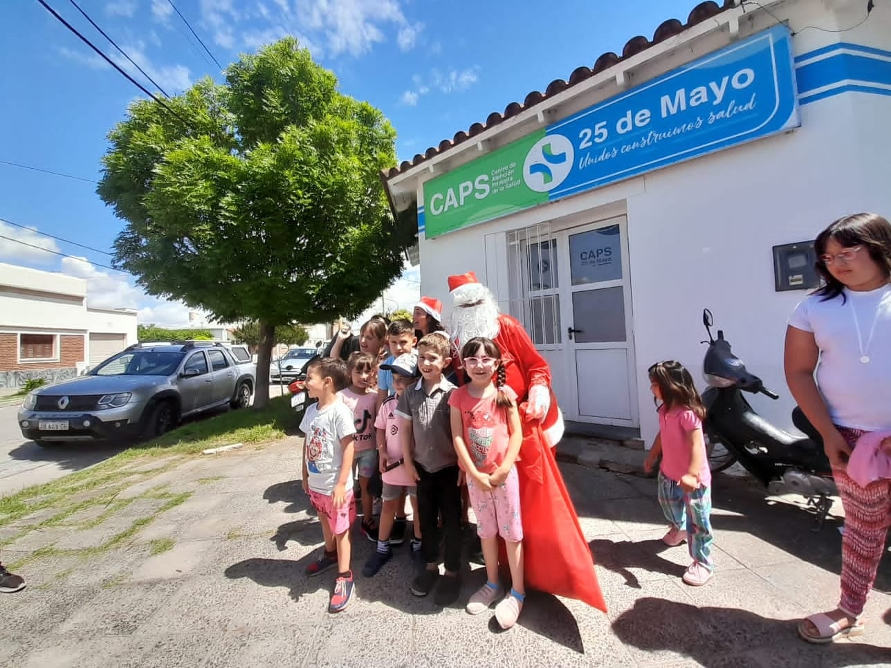 Papá Noel visitó los Caps de Tres Arroyos