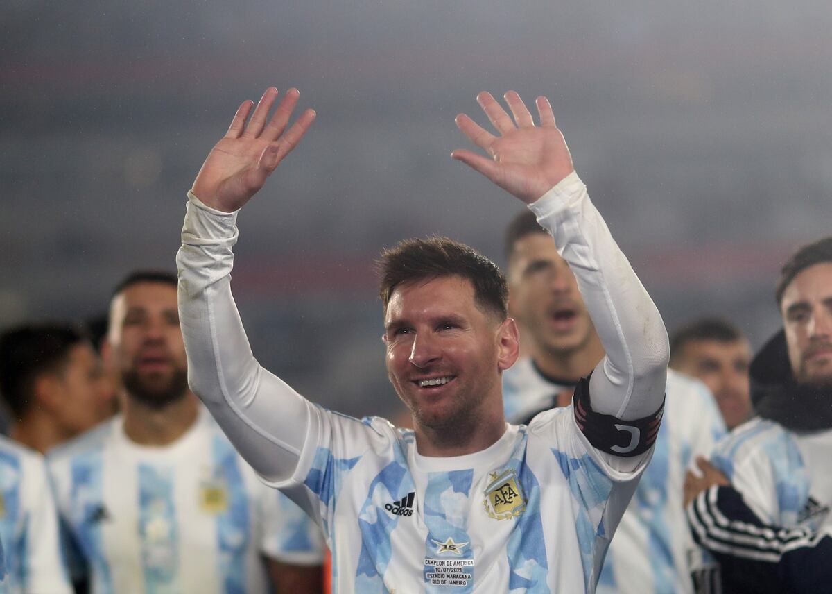 Lionel Messi se llevó un regalo especial de River tras el partido con Bolivia