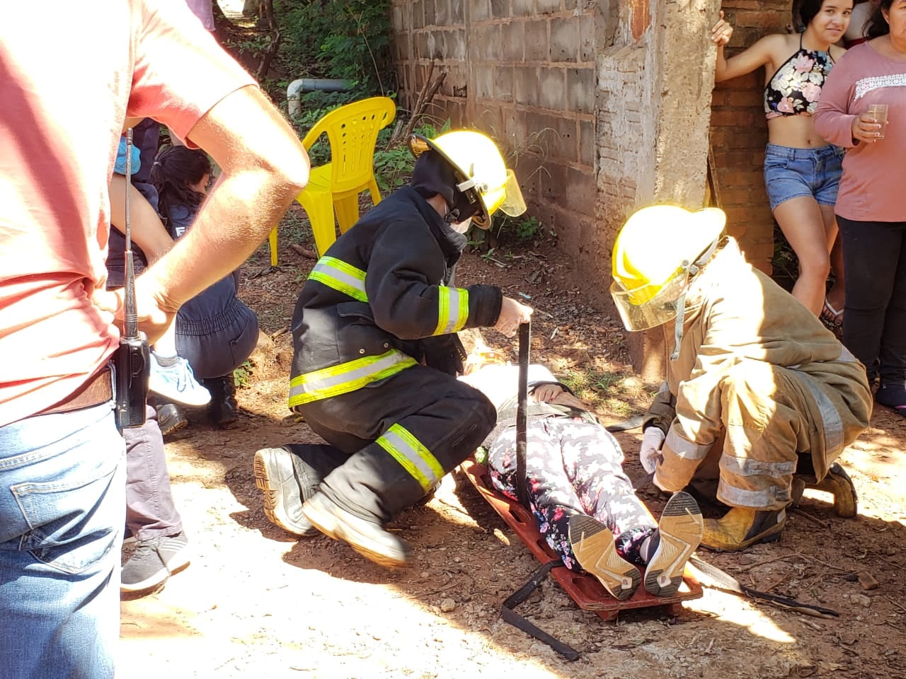 Accidente vial en Puerto Iguazú dejó como saldo a varias personas lesionadas.