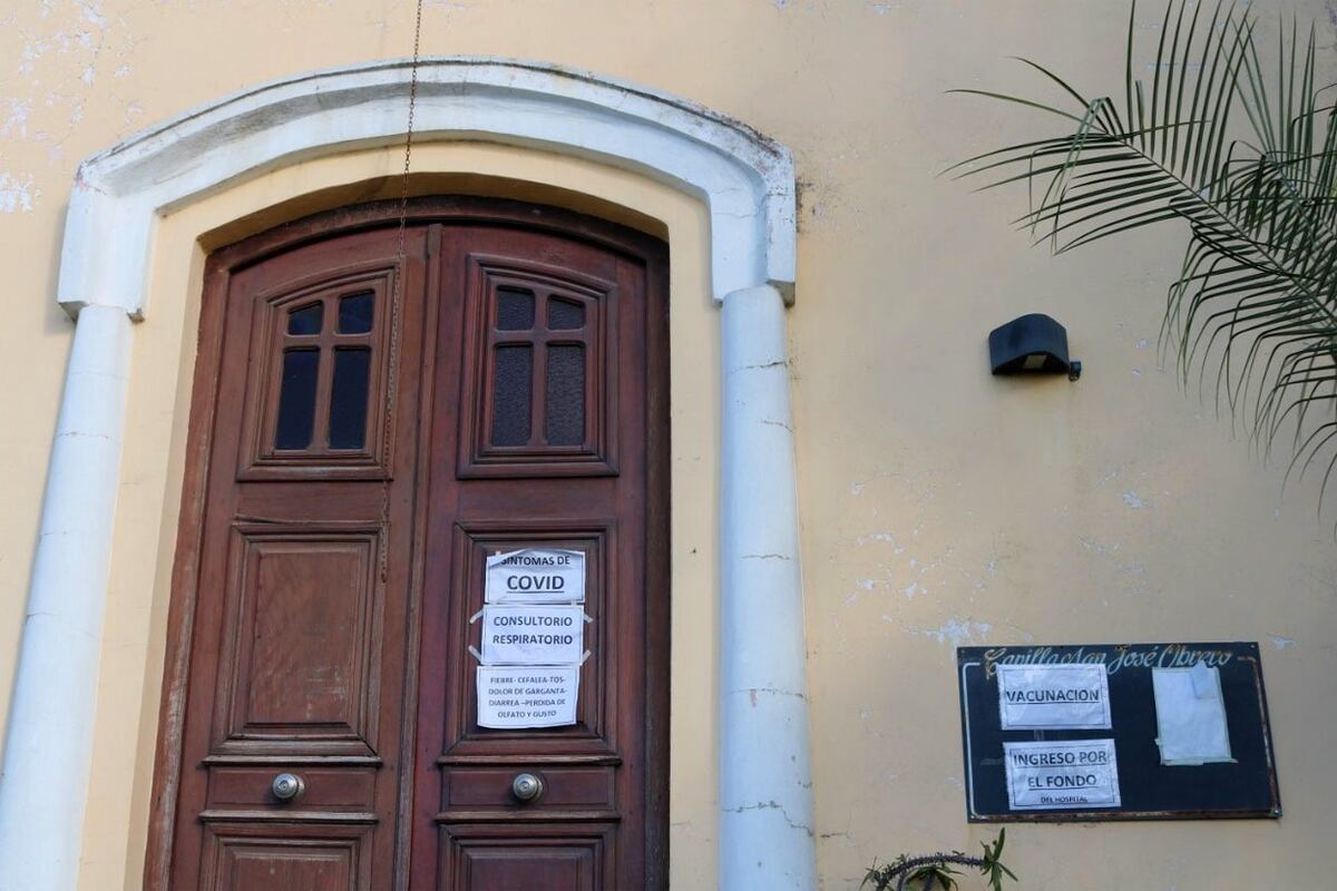 Localidad entrerriana convirtió una capilla en consultorio médico para hacer frente al COVID-19