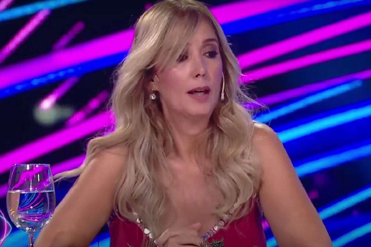 Marisa Brel, panelista de "Gran hermano". (Captura Telefe)