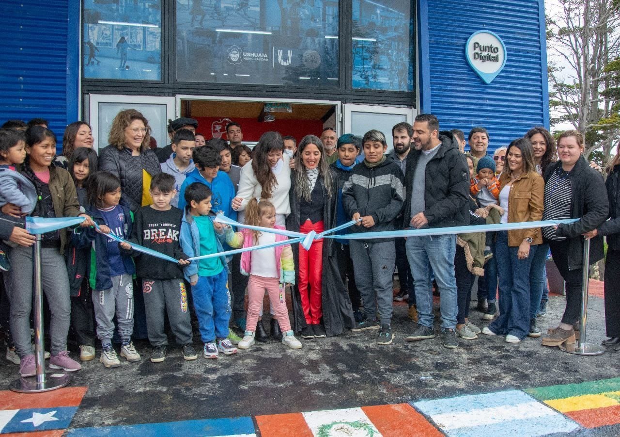 Inclusión tecnológica: inauguraron otro Punto Digital en Ushuaia