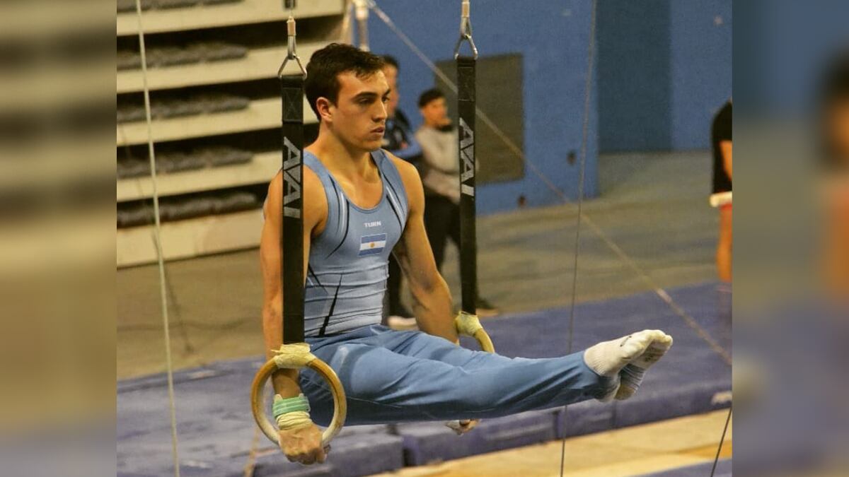 Quién es el “Cóndor” mendocino que se despide de la gimnasia artística y de la Selección Argentina en su provincia