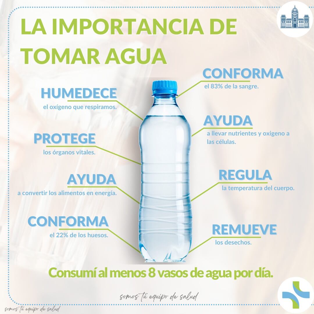 La importancia fundamental de tomar agua en días de extremo calor