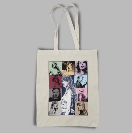 El tipo de tote bags que estarán a la venta.