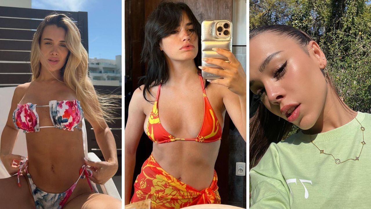 Lali, Danna Paola y Camila Homs se suman a la moda del pareo, en sus diferentes versiones.