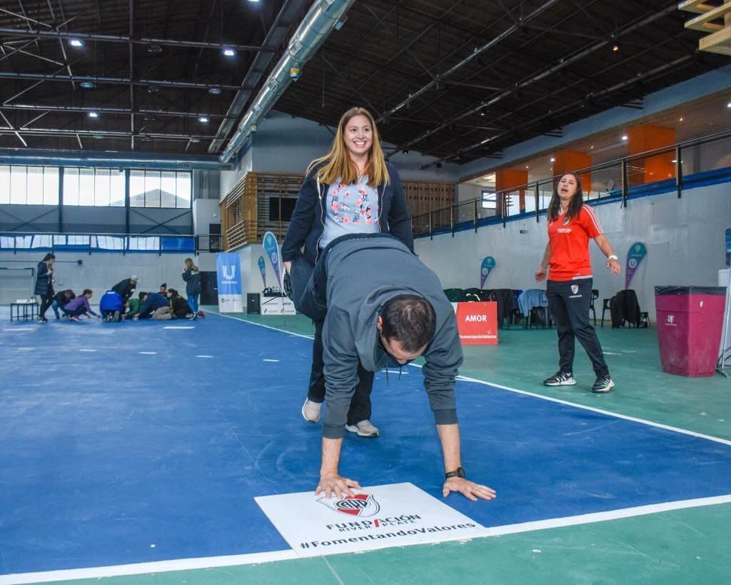 Gran participación en la escuela de formadores de la Fundación River Plate