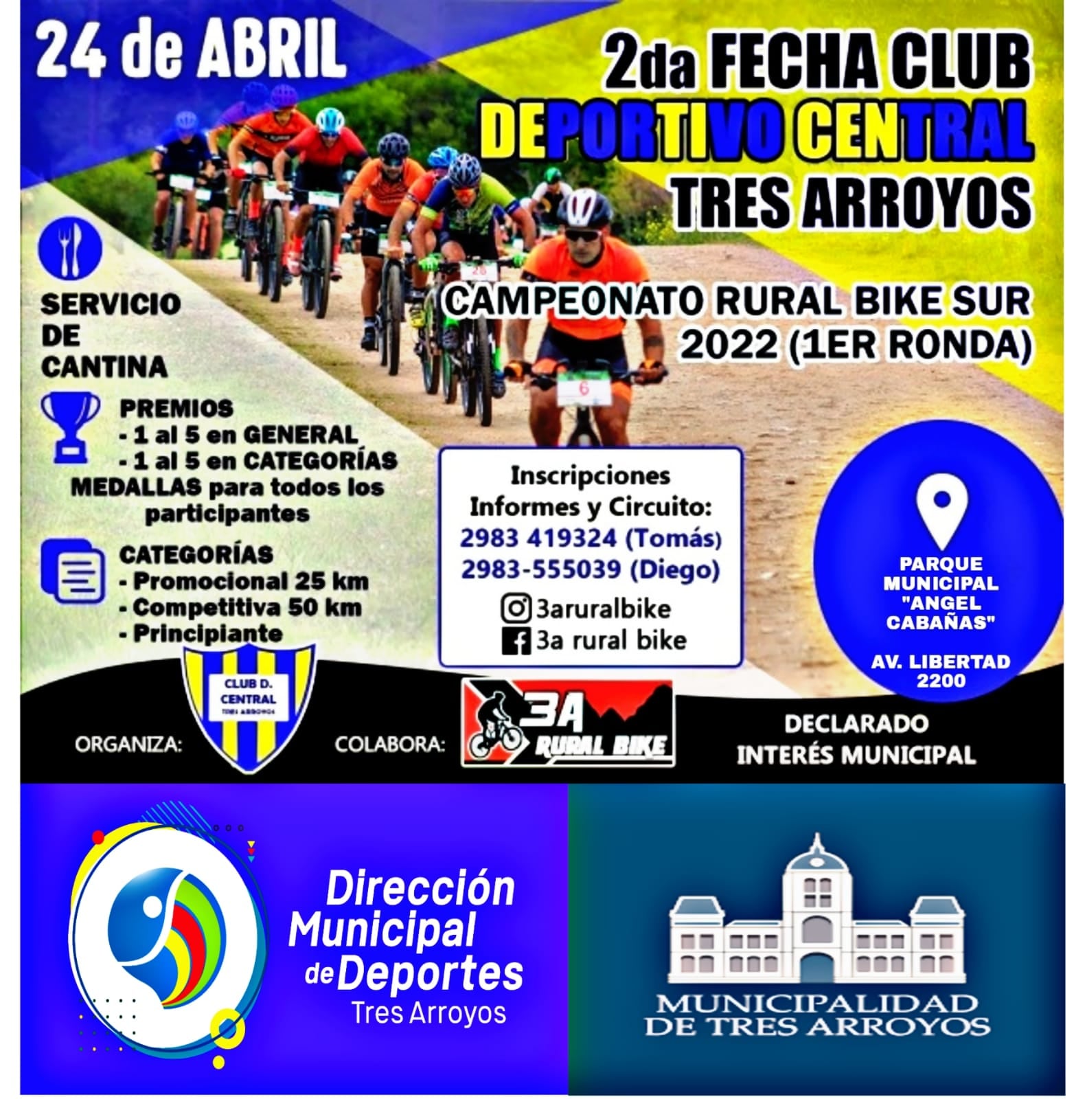 Carrera de Rural Bike en el Parque Cabañas