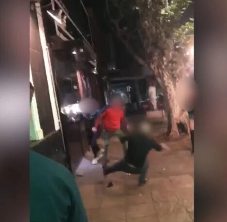 Pelea callejera en Posadas: cuatro individuos detenidos.