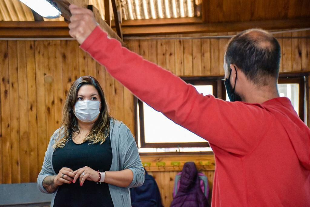 La escuela trabaja desde nivel maternal hasta terciario, logró administrarse para que todas las etapas puedan retornar a clases.