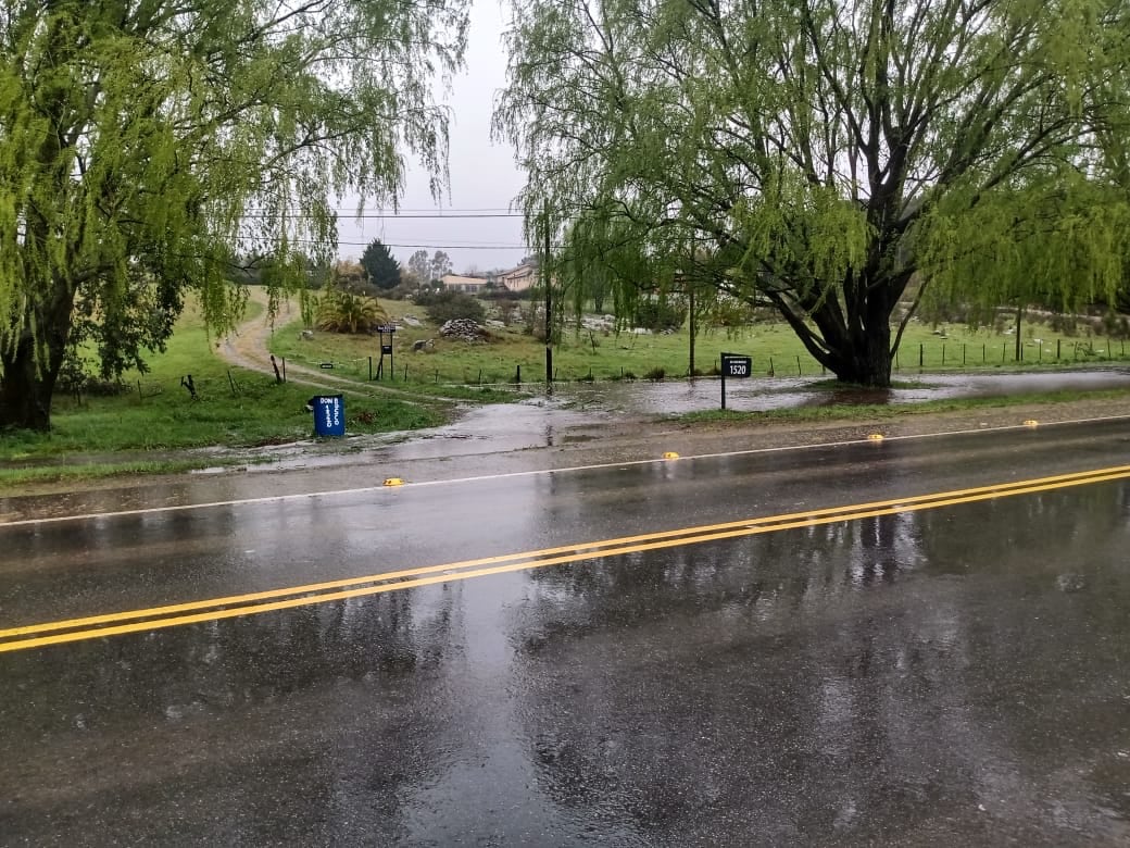 Así fueron los destrozos en Tandil.