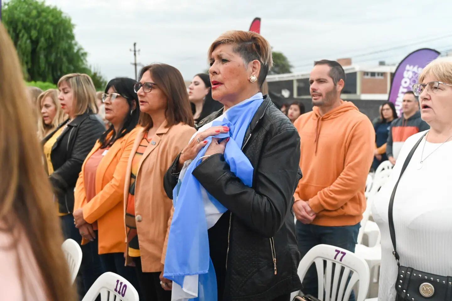 Rosa Camaño pide que le devuelvan la bandera de su hermano ex combatiente de Malvinas