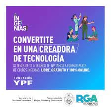 Invitan a adolescentes mujeres entre 13 y 18 años a participar de un concurso de innovación tecnológica