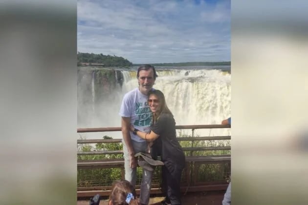 El exsenador Esteban Bullrich durante una estadía en Cataratas.