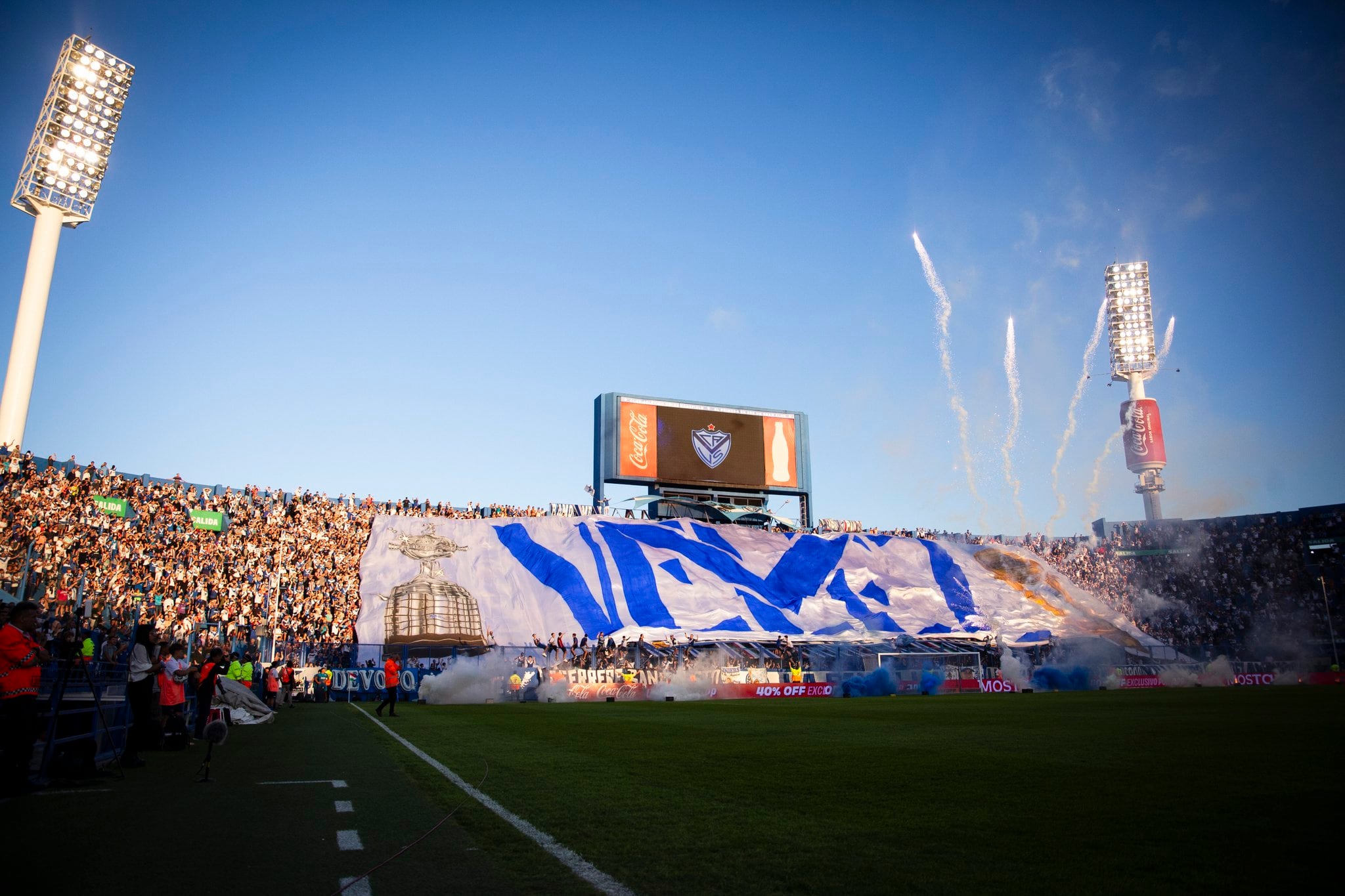 Vélez festejó ante Sarmiento en Liniers (Prensa Vélez).