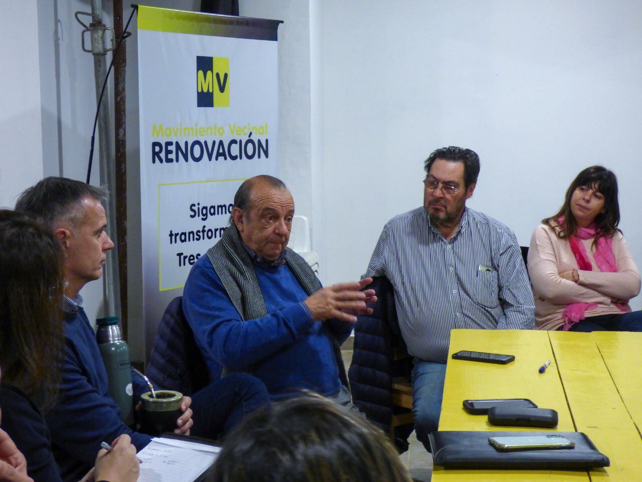 Elecciones 2023 en Tres Arroyos. Sánchez se reunió con el precandidato Werner Nickel del Movimiento Vecinal Renovación