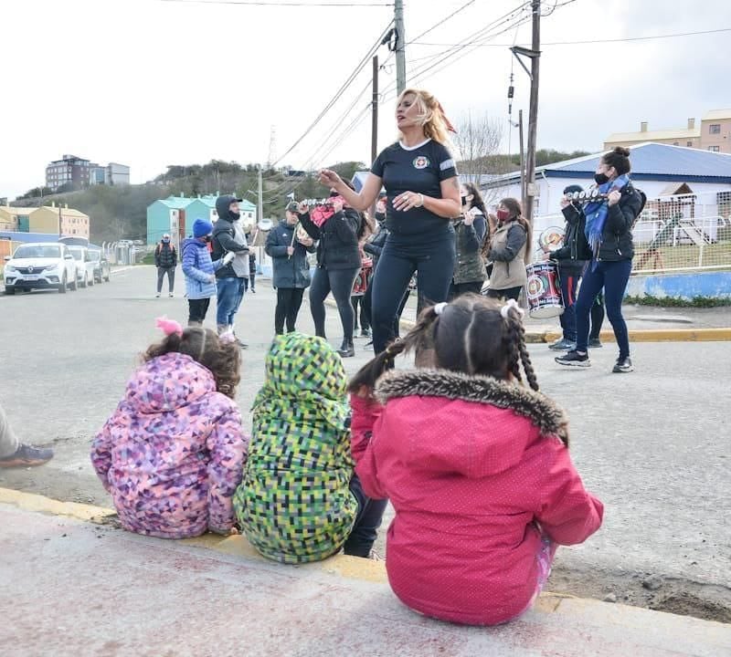 La Jornada de Encuentro Recreativo para niños, niñas y jóvenes, que tuvo lugar en el Barrio Mirador de los Andes.