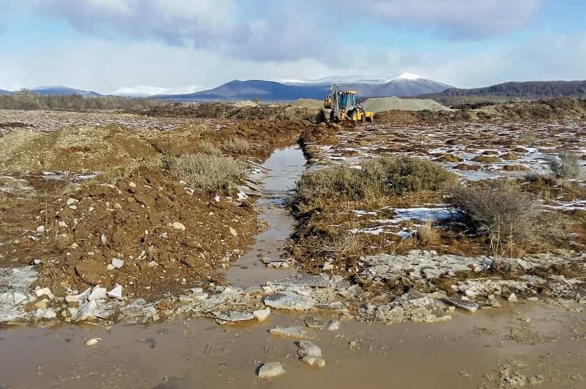 Intenso operativo de vialidad en Tierra del Fuego para garantizar la transitabilidad