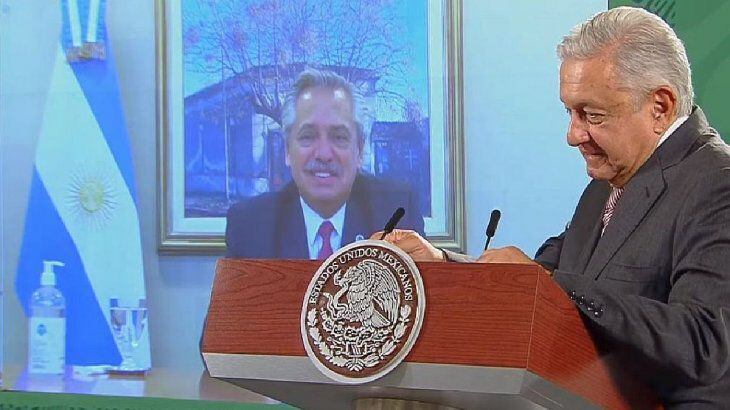 Fernández y AMLO anunciaron que se destrabó la producción en escala de vacunas entre Argentina y México