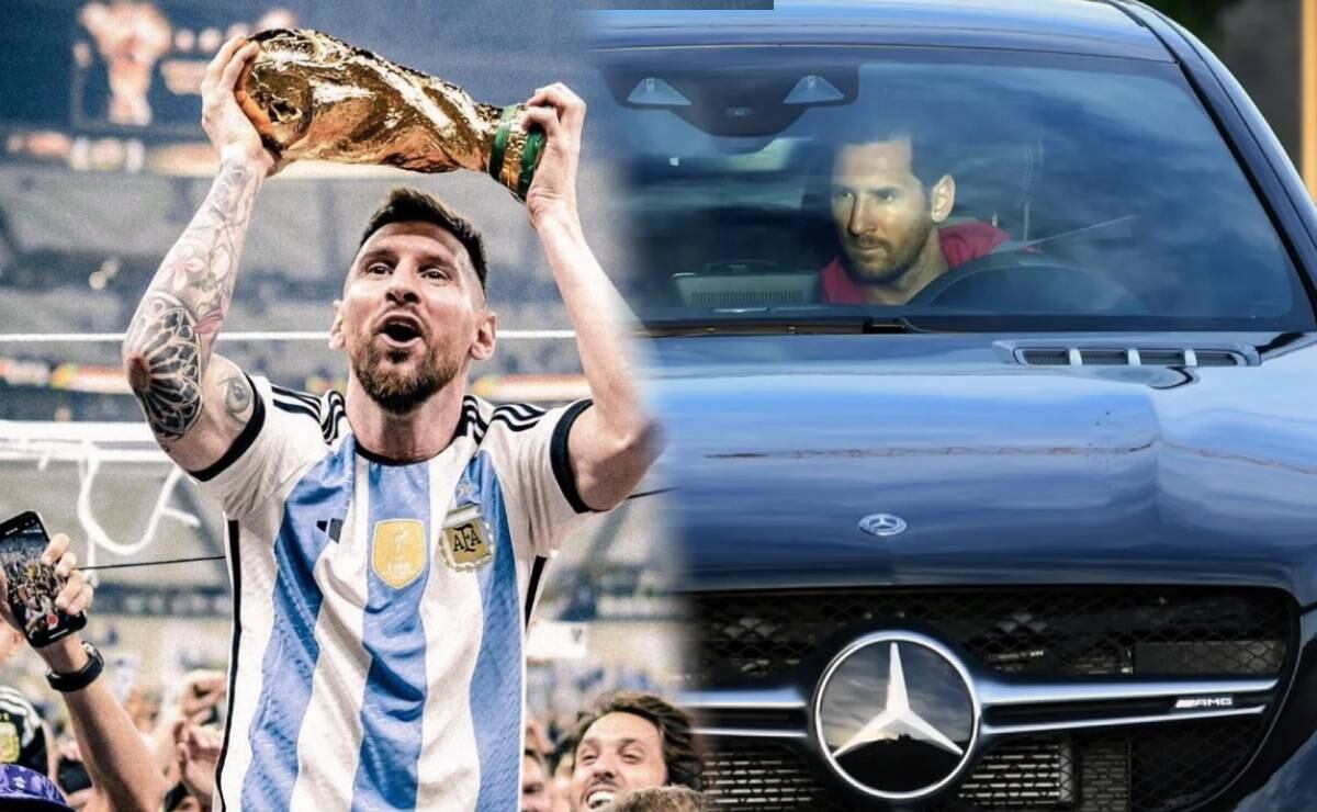 Cuál es la extravagante colección de autos de Lionel Messi que se podría llevar a Miami