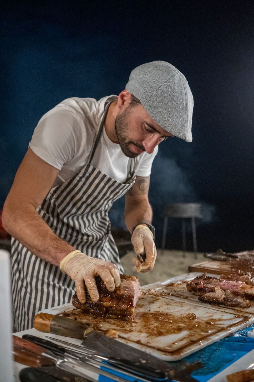 Tonchi, el sanjuanino que hace asados en Italia.