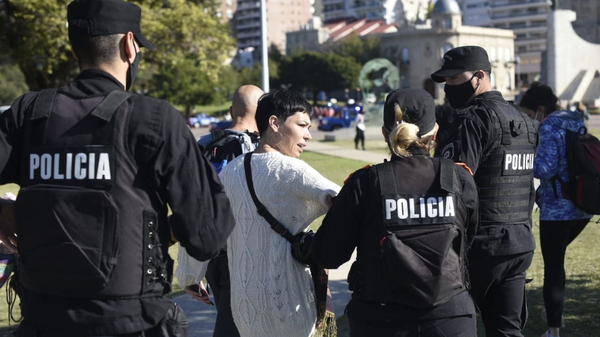 Incidentes con integrantes de Médicos por la Verdad en Rosario