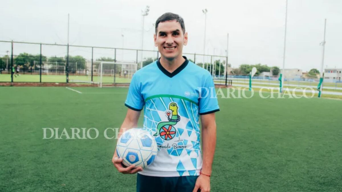 Amaba el fútbol y se quedó ciego, pero eso no lo detuvo: la historia del chaqueño que fue campeón mundial
