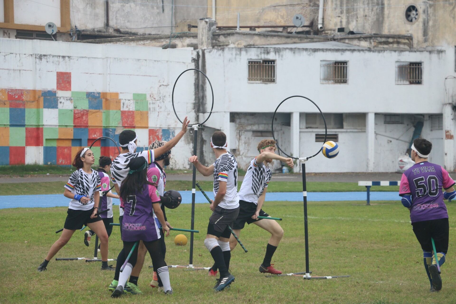 Los Black Bird, equipo argentino de Quadball.