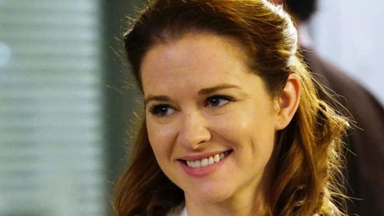 Sarah Drew, actriz que interpretó a April Kepner en la serie.