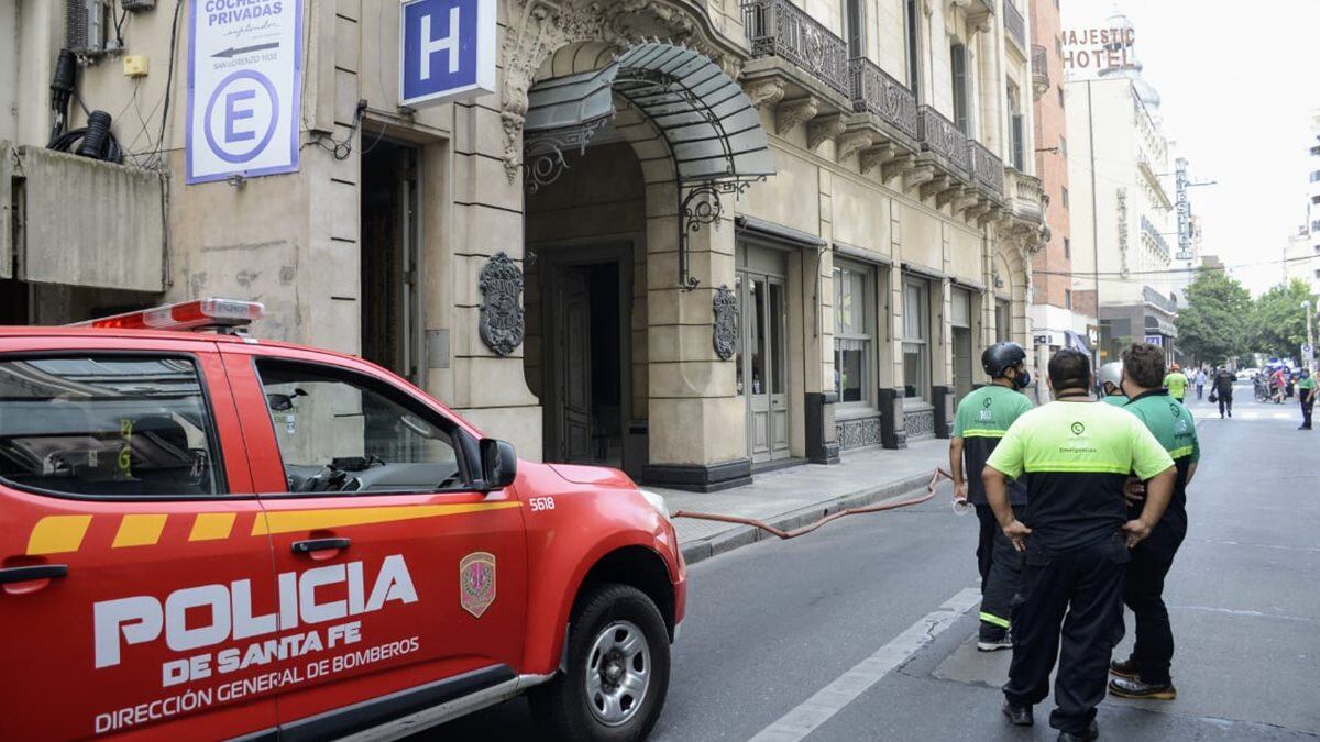 Incendio en el subsuelo del Hotel Savoy (Juan José García)