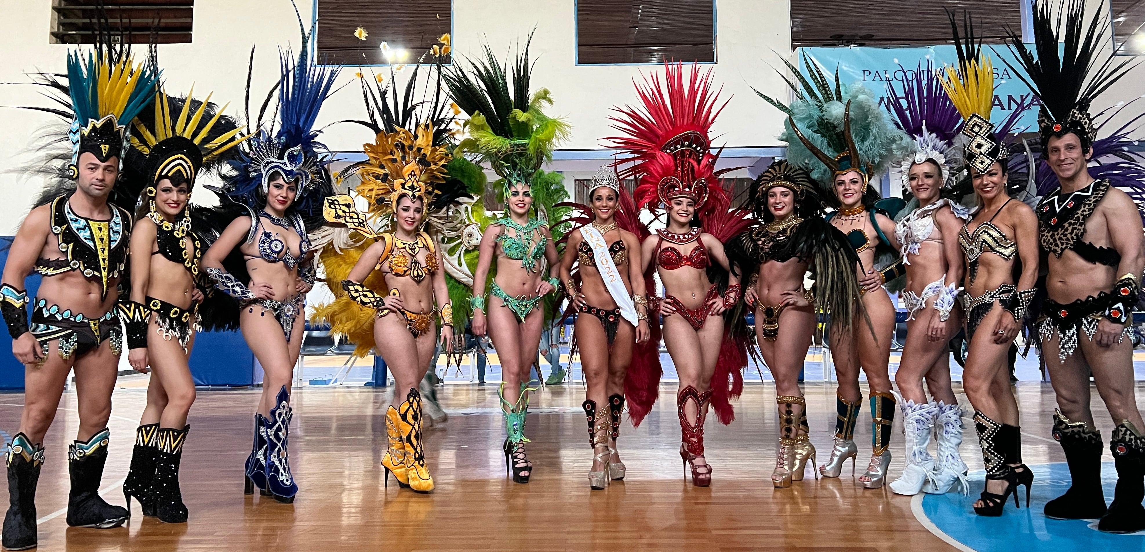 El Carnaval del País presente en la Fiesta de la Flor