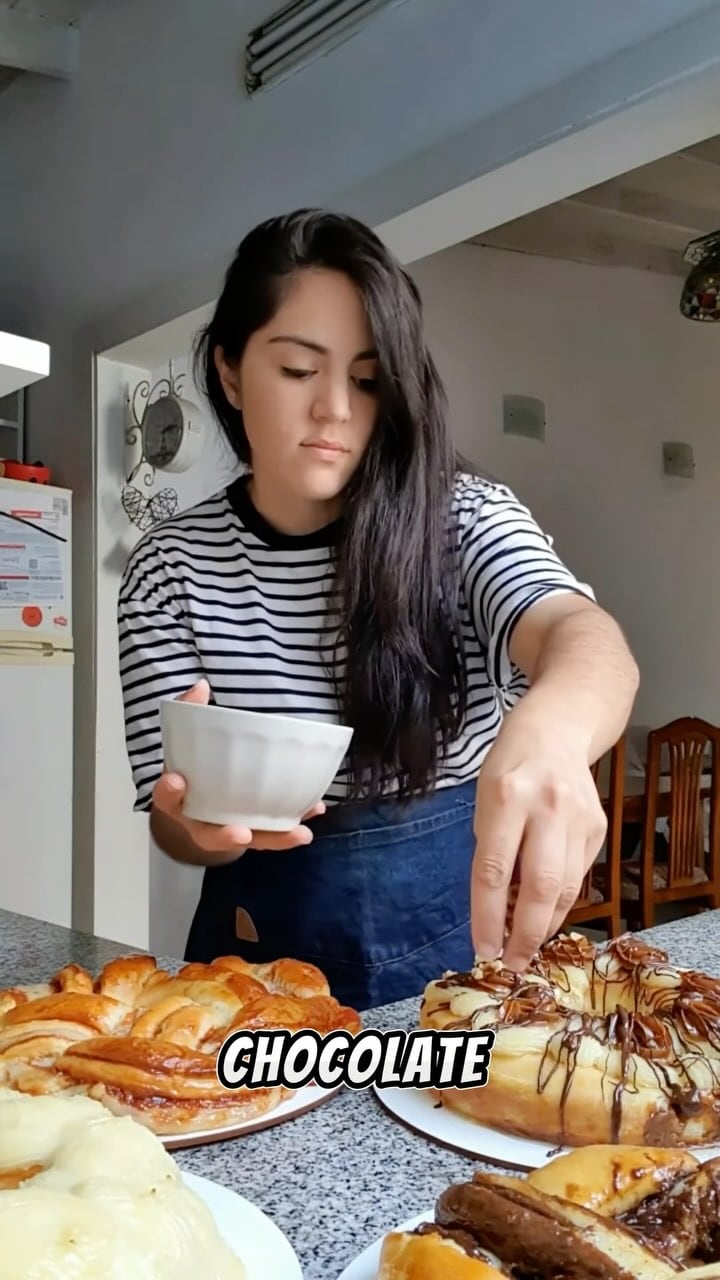 Samantha mostró cómo hacer 4 recetas diferentes.