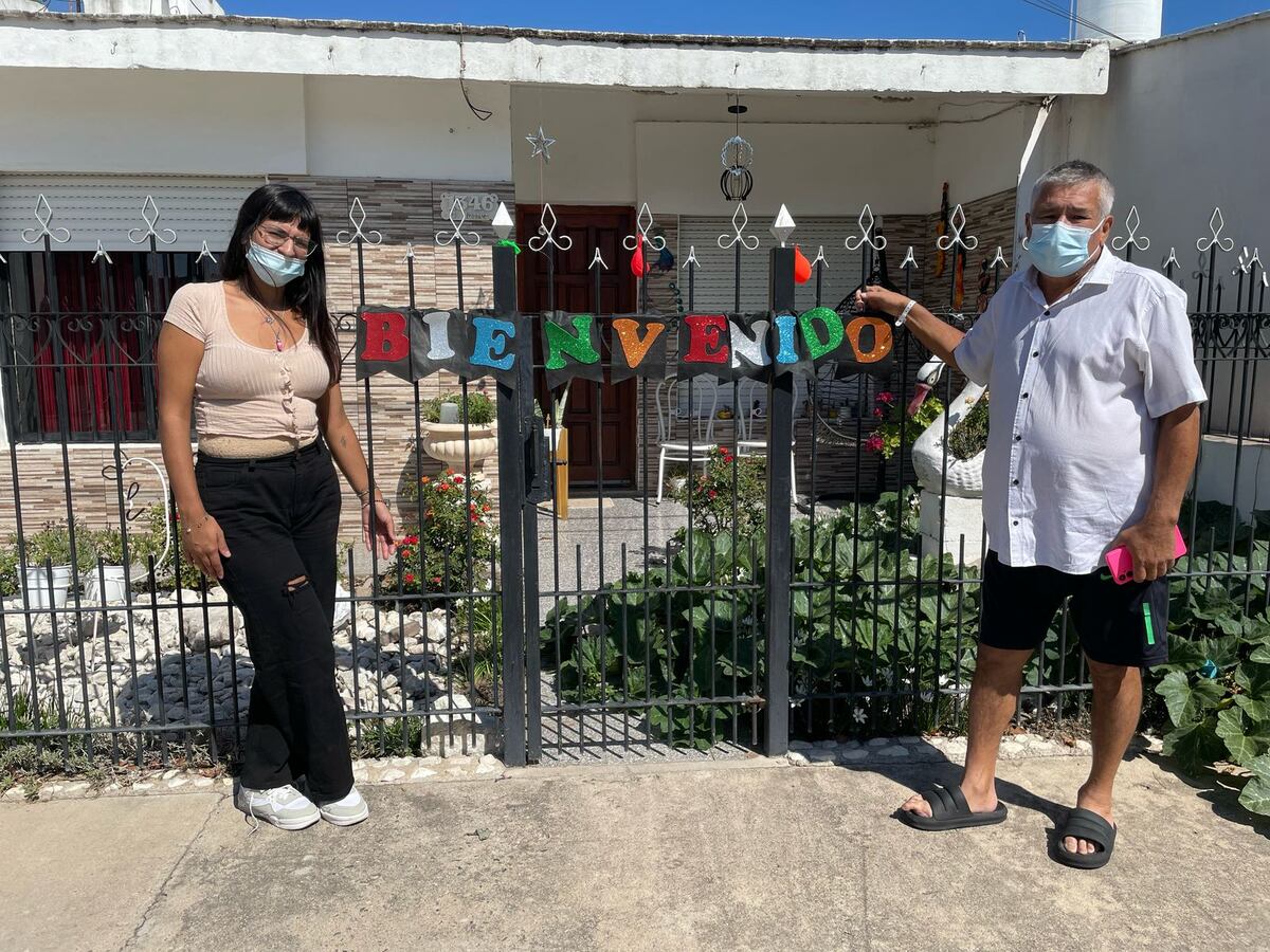 Arroyito Brisa Caseres le donó un riñón a su padre Alberto tas 11 años de diálisis