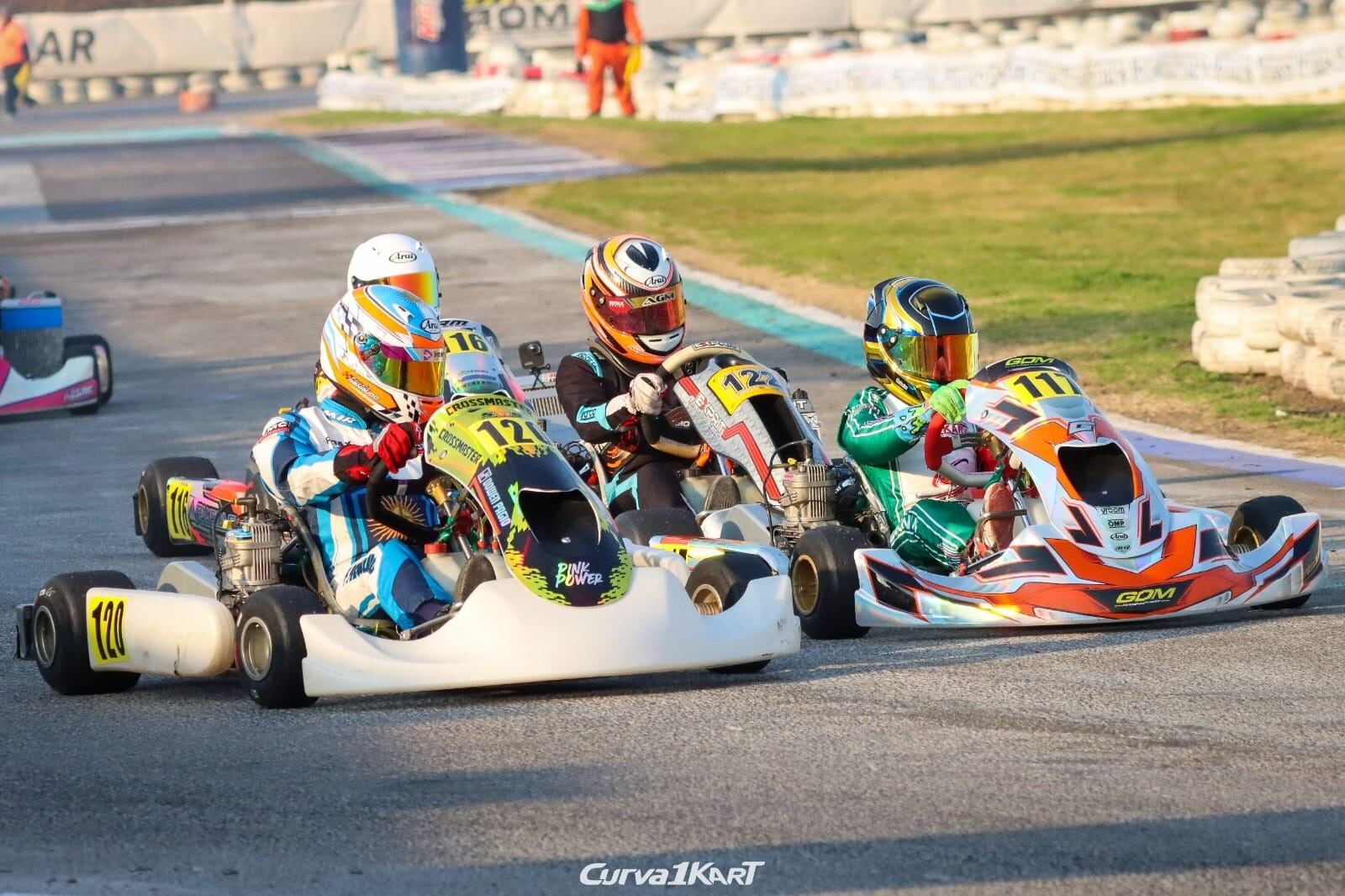 Fausto Arnaudo piloto Birel en Zarate