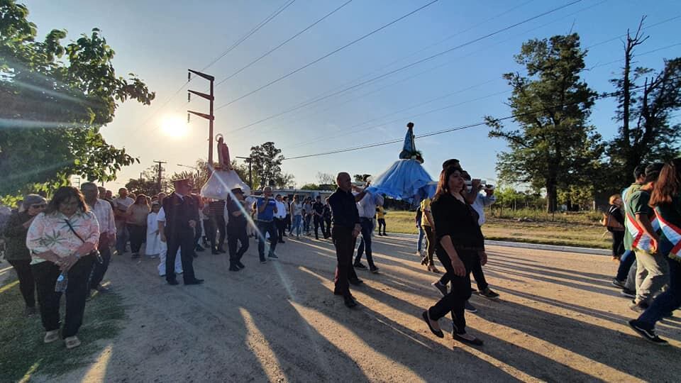 Misa y procesión Virgen Santa Teresita en El Fuertecito