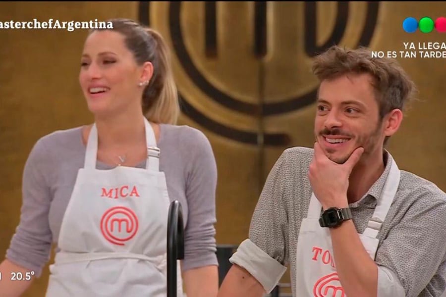 Mica Viciconte y Tomás Fonzi en la gran final