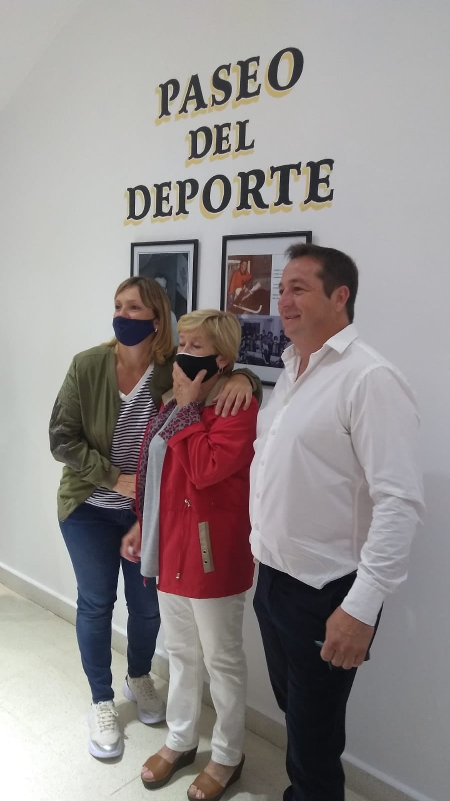 Roberto Carrin ya forma parte del Paseo de Deporte