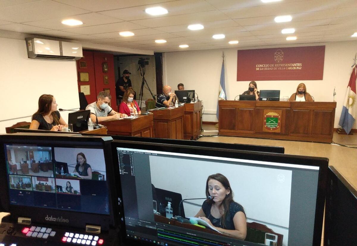 El Concejo de Representantes de Villa Carlos Paz realizó una sesión mixta