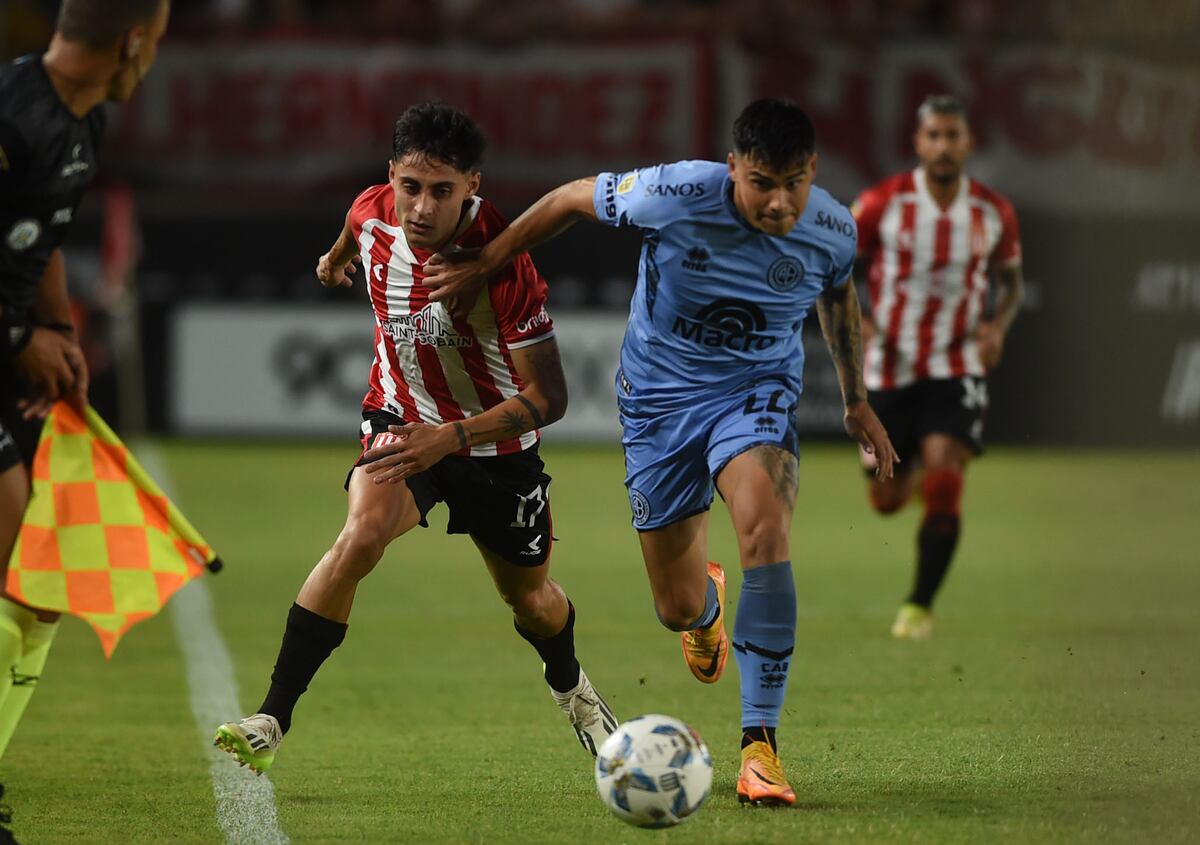Belgrano lo perdió sobre la hora en el debut con Estudiantes en La Plata