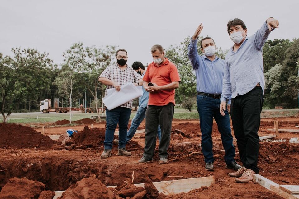 El Gobernador, Oscar Herrera Ahuad, recorrió la zona norte de la provincia