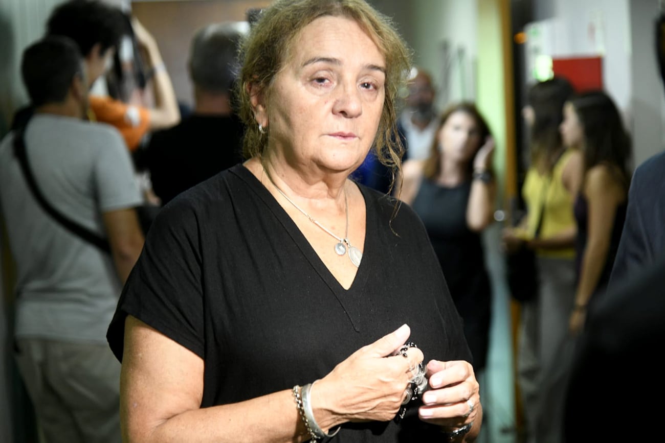 Juicio por la muerte de Catalina Gutiérrez. Declara Eleonora Vollenweider, madre de la víctima. (Ramiro Pereyra / La Voz)