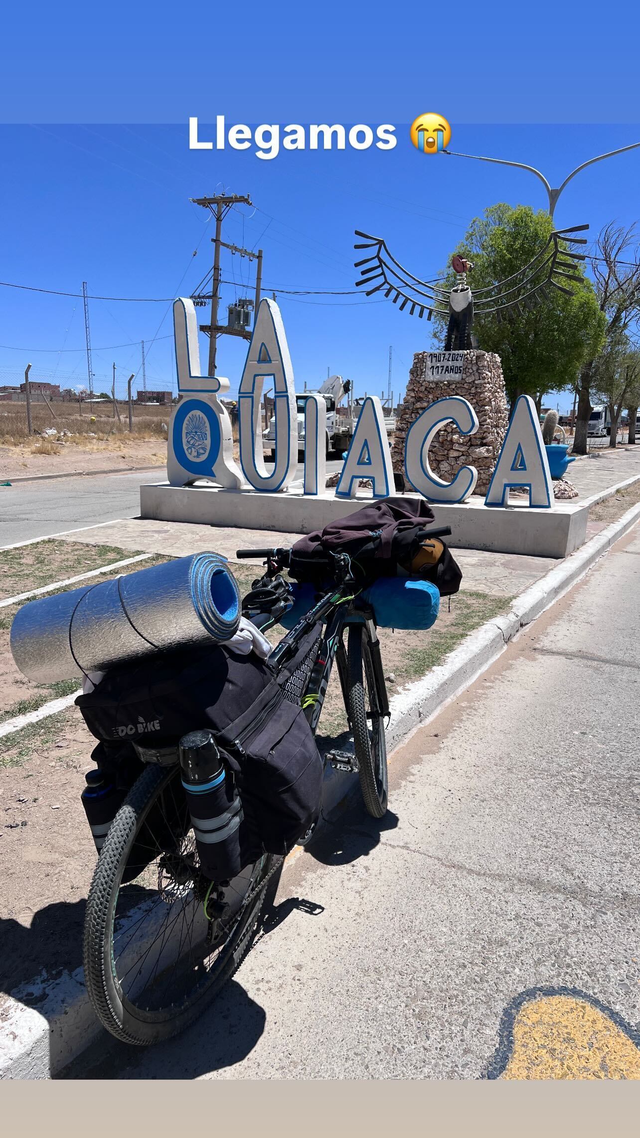 El cordobés ya cruzó la frontera con Bolivia.