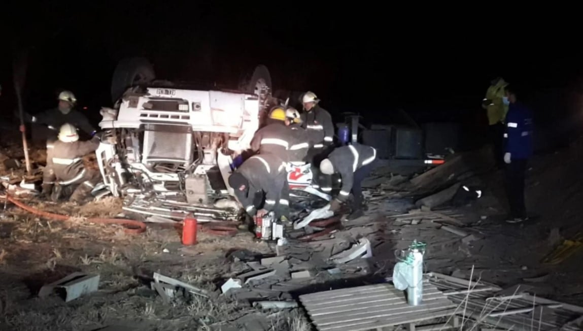 Fatal accidente en la Autopista de las Serranías Puntanas de San Luis