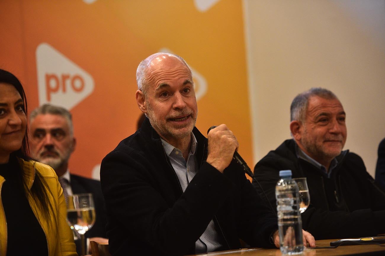 Horacio Rodríguez Larreta dijo que si el PRO gana las elecciones, derogará el impuesto a los viajes. Foto: Pedro Castillo/La Voz.