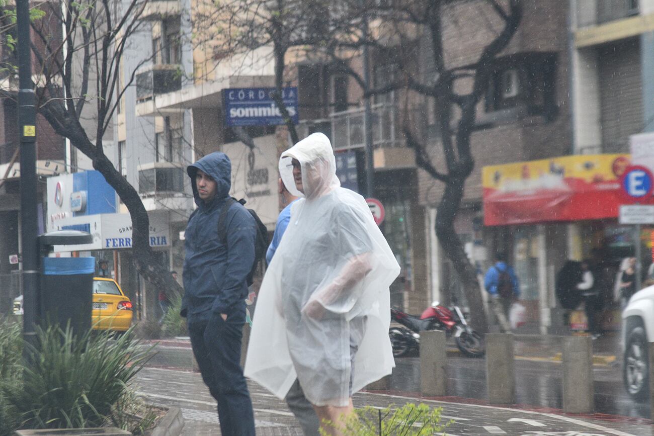 Las lluvias volvieron desde el lunes a Córdoba.