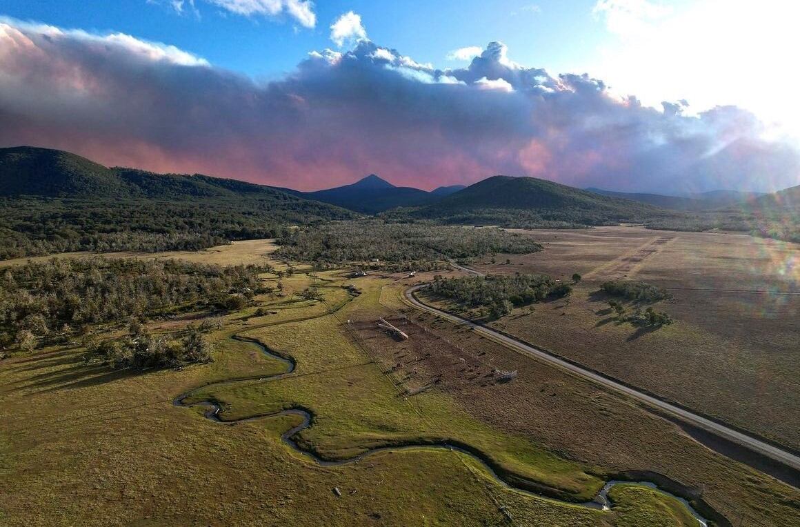 El Gobierno nacional envió ayuda a Tierra del Fuego frente a los incendios.