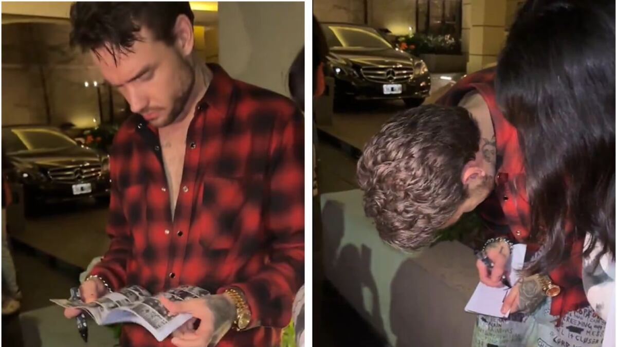 A un año de la muerte de Liam Payne: una fan mostró el autógrafo que le escribió días antes de morir y quedó en shock