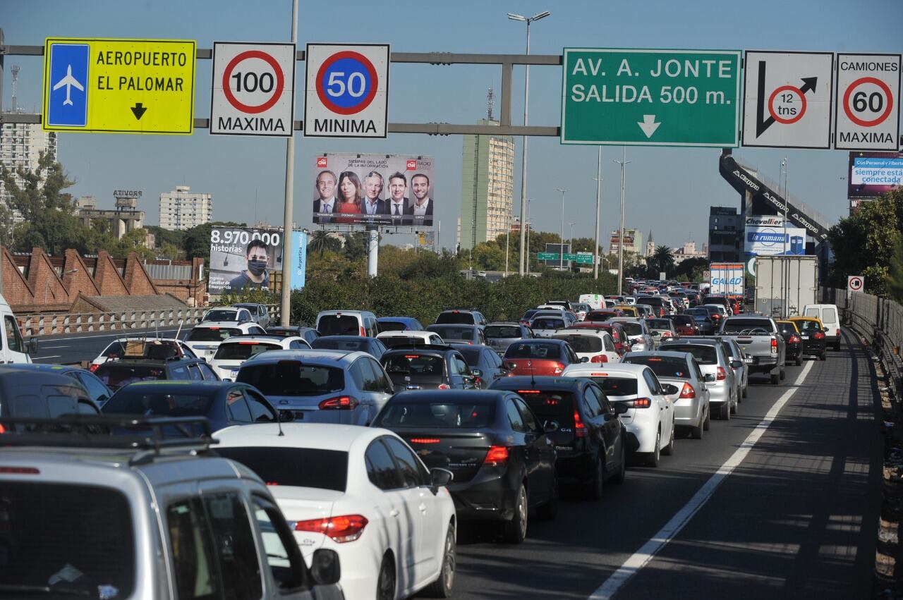 Demoras de tránsito por controles de salud