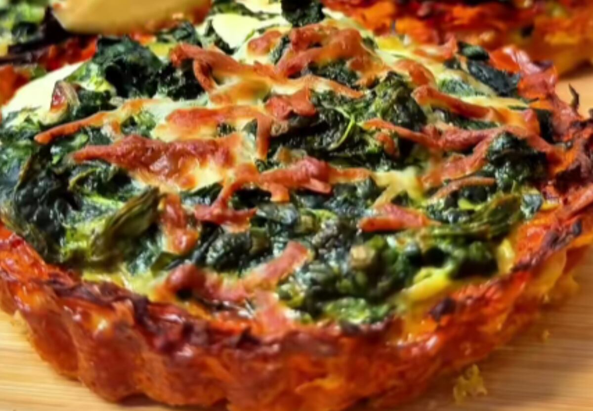 Cómo hacer una tarta de espinaca sin harina: la receta en simples pasos