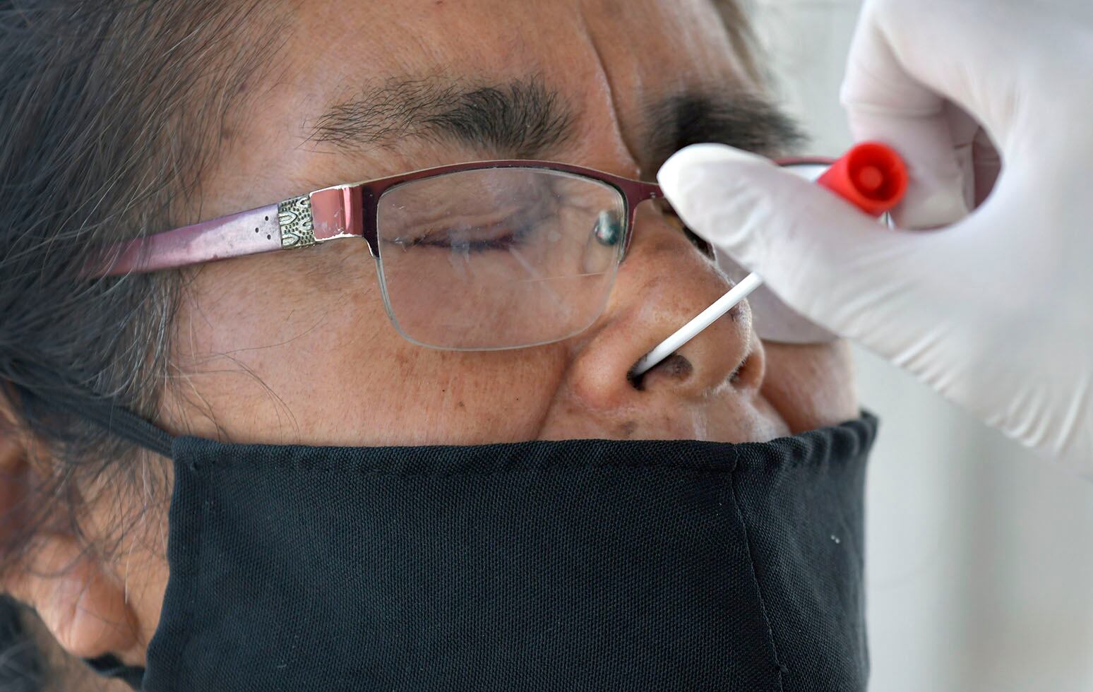 Trabajadores de la Salud reclaman falta de cobro en un hospital de San Luis
Foto: Orlando Pelichotti